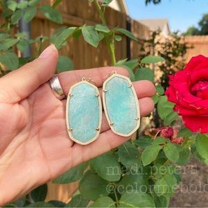 Kendra Scott Danielle Earrings in Amazonite